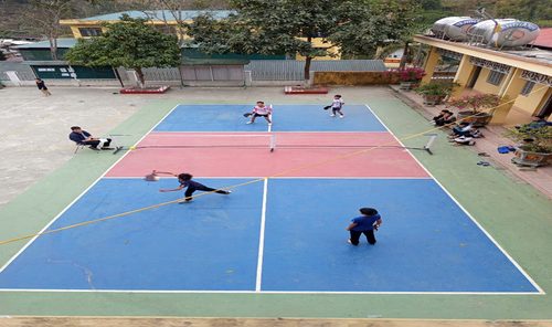 TƯNG BỪNG HỘI THAO HỌC SINH CẤP TRƯỜNG CỦA TRƯỜNG PTDTBT THCS HUỔI LÈNG NĂM HỌC 2024 – 2025