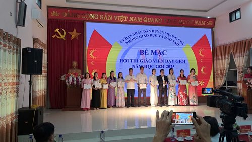 Hội thi Giáo viên dạy giỏi cấp Huyện năm học 2024-2025