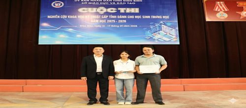 HÀNH TRÌNH SÁNG TẠO TẠI CUỘC THI NGHIÊN CỨU KHOA HỌC KĨ THUẬT CẤP TỈNH DÀNH CHO HỌC SINH TRUNG HỌC  NĂM 2025 – 2026